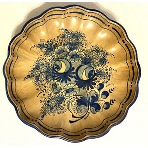 Renzo Carli Italy Article Da Regalo Decorative Plate Bowl Wall Hanging Vintage